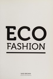 Eco fashion
