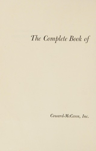 The complete book of cave exploration