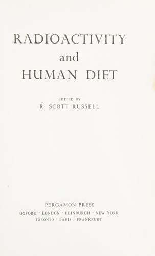 Radioactivity and human diet