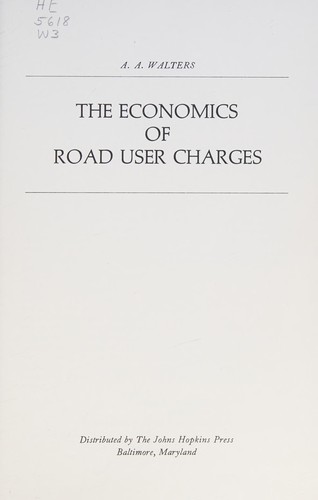 The economics of road user charges