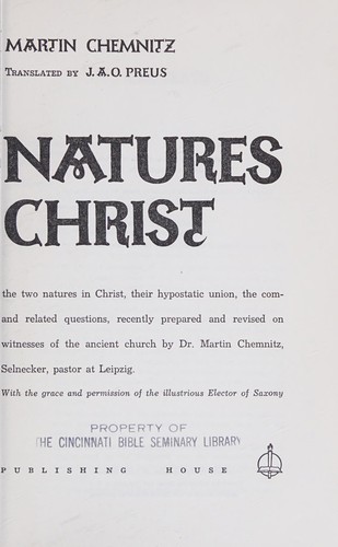 De duabus naturis in Christo