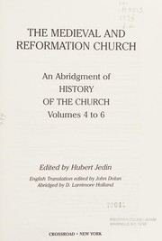 The Medieval and Reformation church