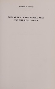 War at Sea in the Middle Ages and the Renaissance