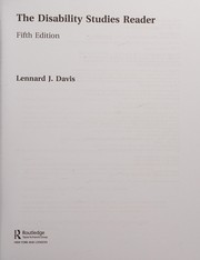 Disability Studies Reader