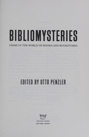 Bibliomysteries