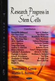 Research progress in stem cells