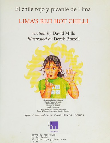 El chile rojo y picante de Lima =