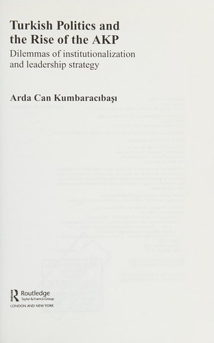 Turkish politics and the rise of the AKP