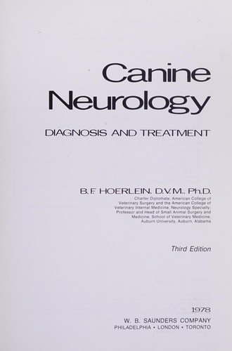 Canine neurology