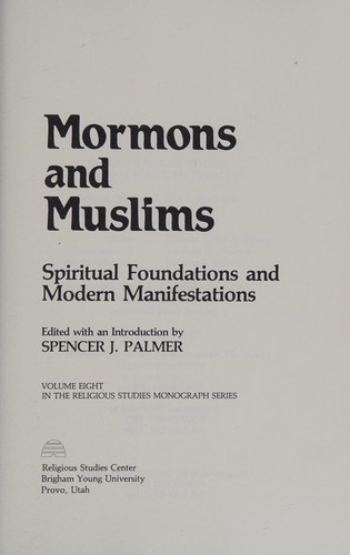 Mormons and Muslims