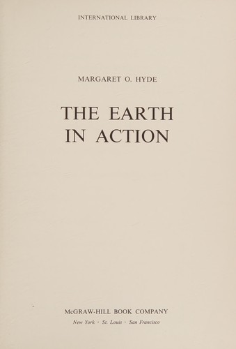 The earth in action
