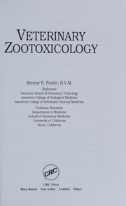 Veterinary zootoxicology