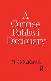 Concise Pahlavi Dictionary