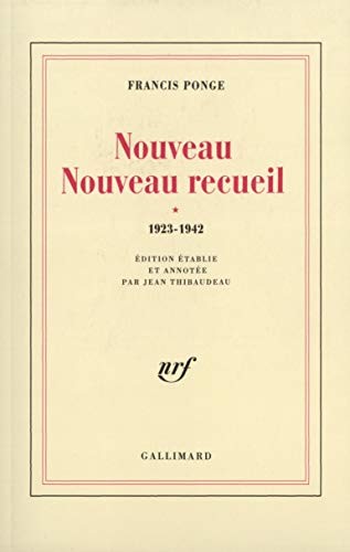 Nouveau nouveau recueil