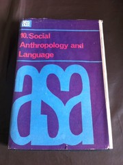 Social anthropology and language