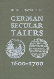German secular talers, 1600-1700
