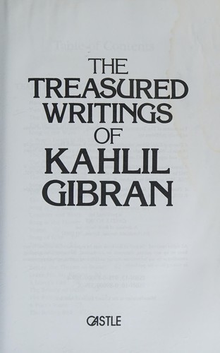 The treasured writings of Kahlil Gibran
