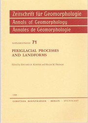 Periglacial processes and landforms