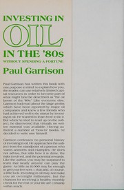 Investing in oil in the '80s without spending a fortune