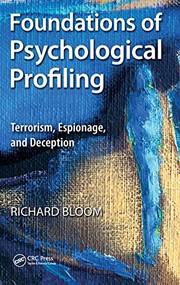 Foundations of Psychological Profiling