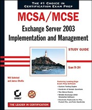 MCSA / MCSE : Exchange Server 2003 Implementation and Management Study Guide