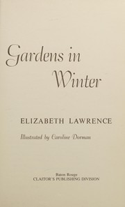 Gardens in winter