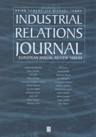 Industrial Relations Journal European Annual Review 1998/99 (Industrial Relations Journal)