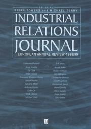 Industrial Relations Journal European Annual Review 1998/99 (Industrial Relations Journal)