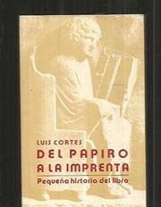 Del papiro a la imprenta