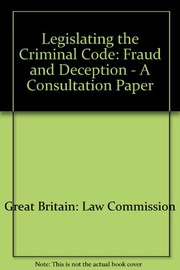 Legislating the Criminal Code (Consultation Paper)