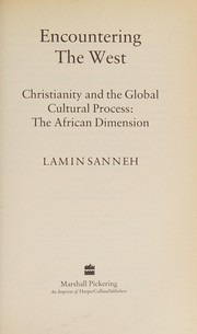 Encountering the West (World Christianity)