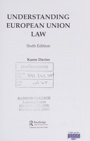 Understanding European Union Law
