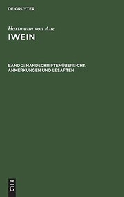 Handschriftenuebersicht