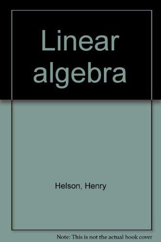 Linear algebra
