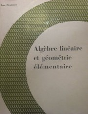 Algèbre linéaire et géométrie élémentaire