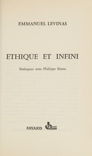 Ethique et infini