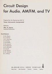 Circuit design for audio, AM/FM, and TV