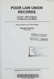 Poor Law Union Records