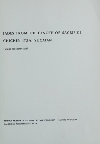 Jades from the Cenote of Sacrifice, Chichen Itza, Yucatan