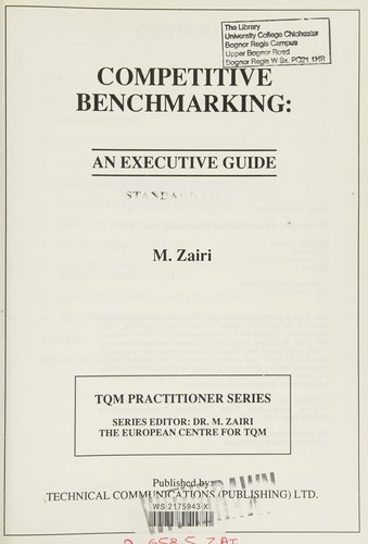 Competitive benchmarking