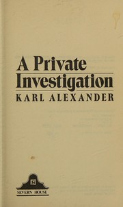 A private investigation