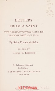 Letters from a saint