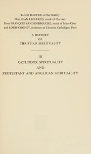 Spiritualité orthodoxe et la spiritualité protestante et anglicane