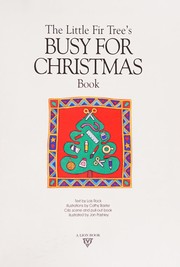 The Little Fir Tree's Busy for Christmas Book