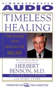 (the title word "Healing" is misspelled- it has an "m" instead of an "n") Timeless Healing