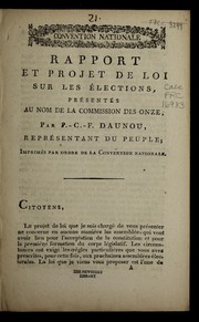 Rapport et projet de loi sur les e lections