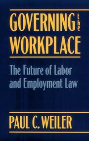 Governing the workplace