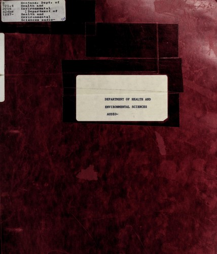 [Department of Health and Environmental Sciences audio-visual library catalog]