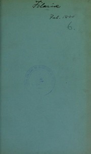 Observations on filariae