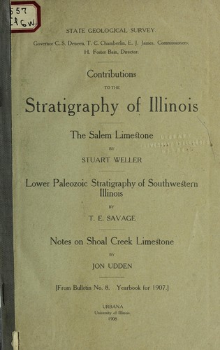 Contributions to the stratigraphy of Illinois
